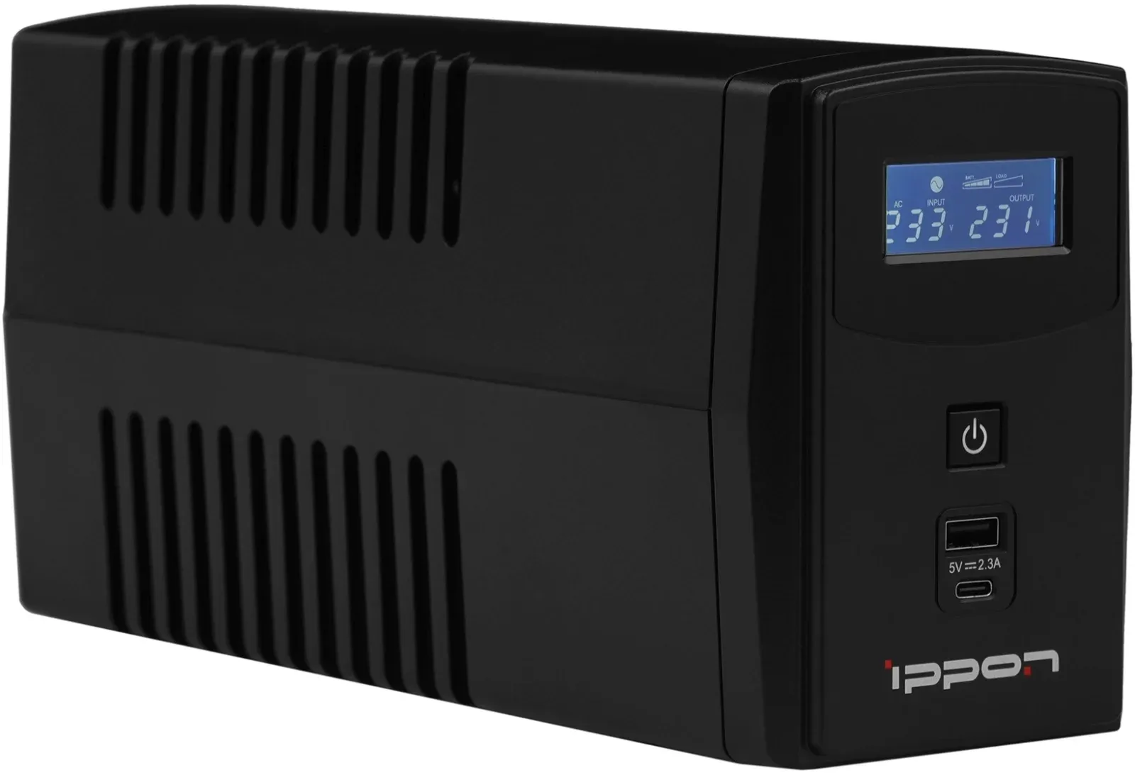 Источник бесперебойного питания Ippon Back Power Pro II Euro 850 480Вт 850ВА черный - фото 3