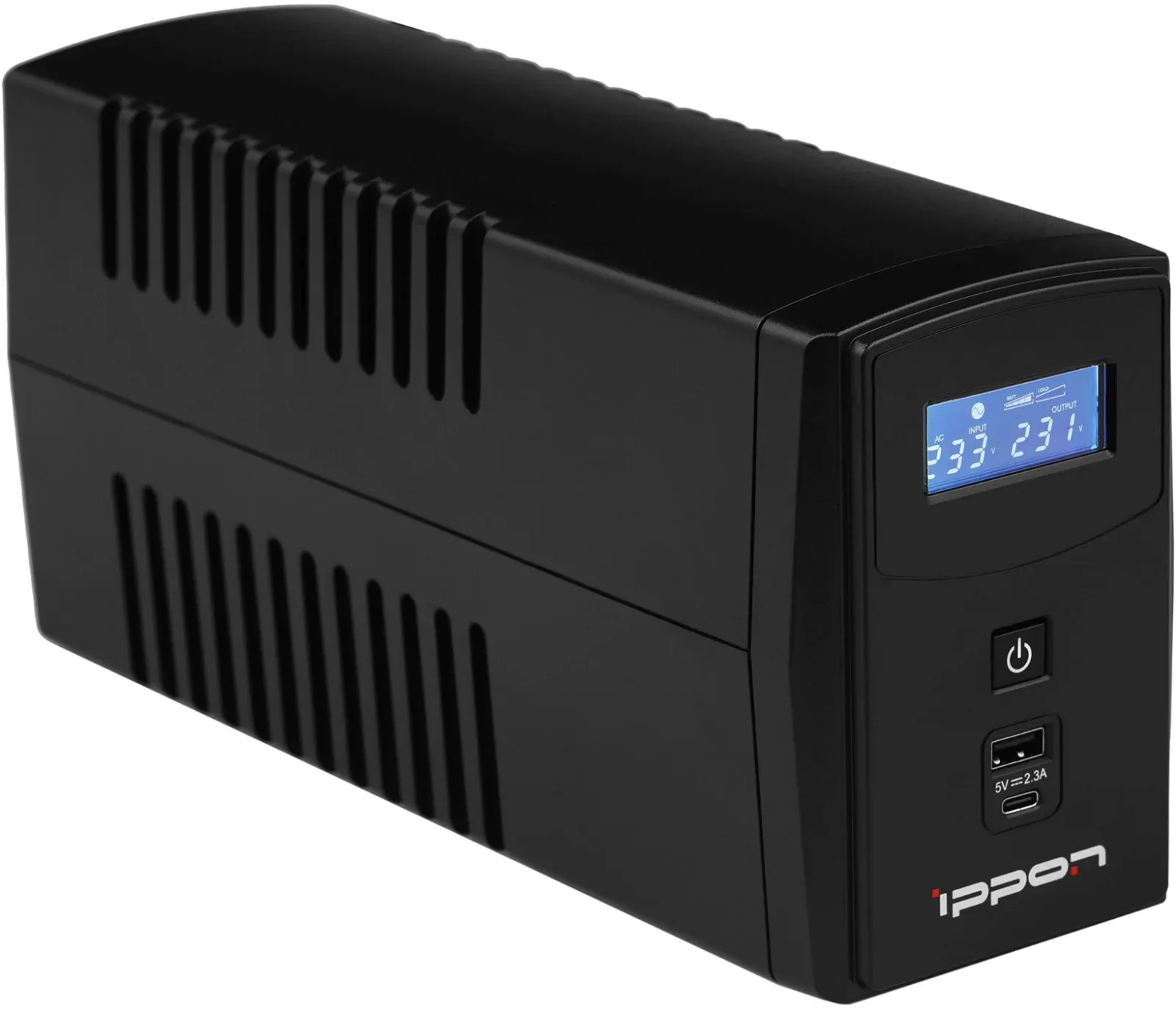 Источник бесперебойного питания Ippon Back Power Pro II Euro 850 480Вт 850ВА черный - фото 4