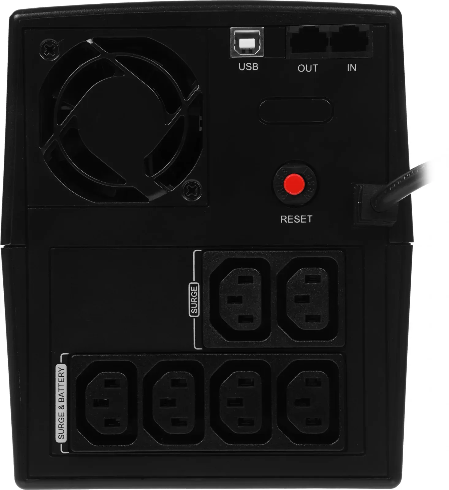 Источник бесперебойного питания Ippon Smart Power Pro II 1200 720Вт 1200ВА черный - фото 5