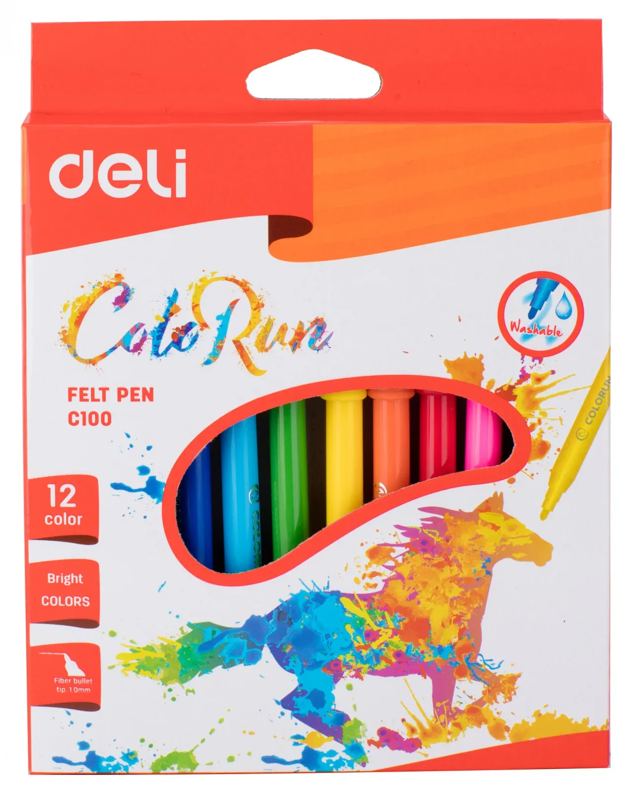 Фломастеры DELI EC10000