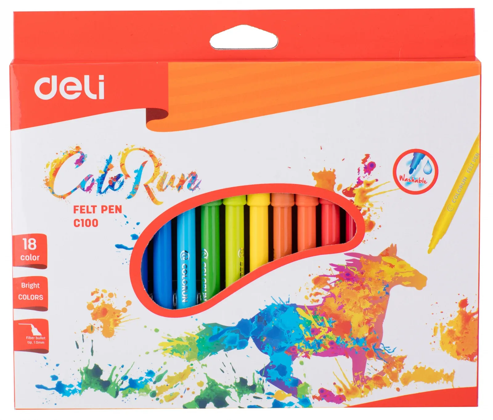 Фломастеры DELI EC10010