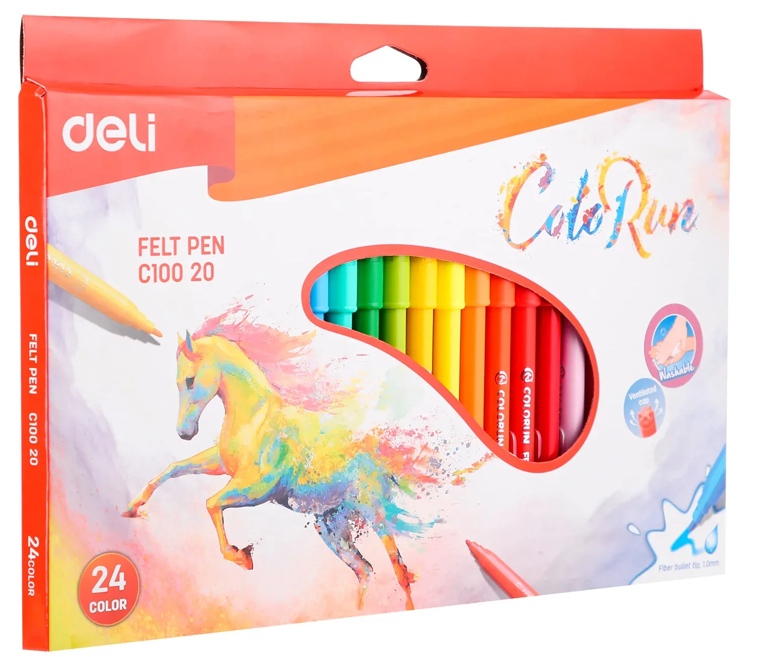 Фломастеры DELI EC10020