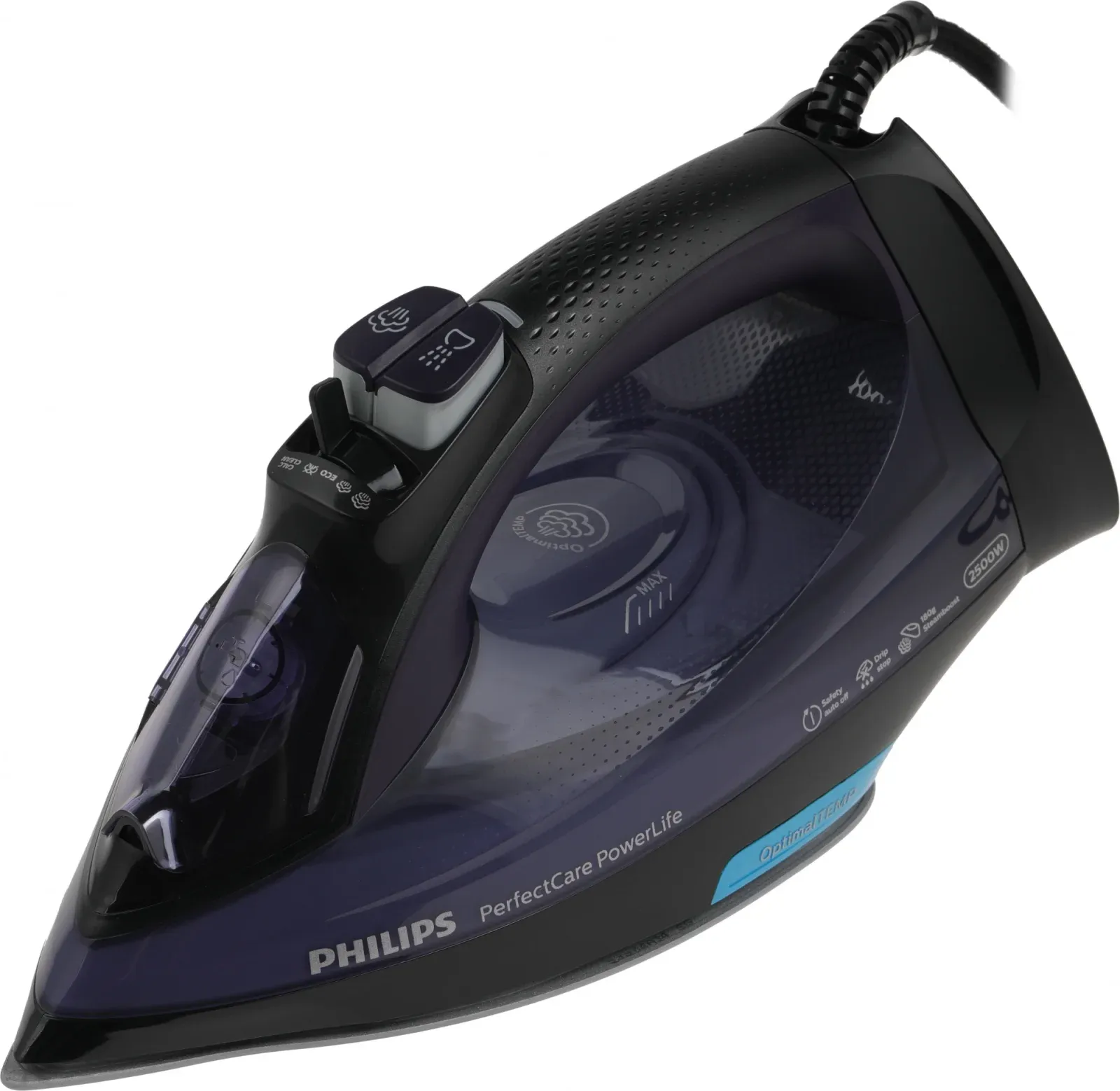Утюг Philips PerfectCare GC3925/30 2500Вт синий/черный - фото 5