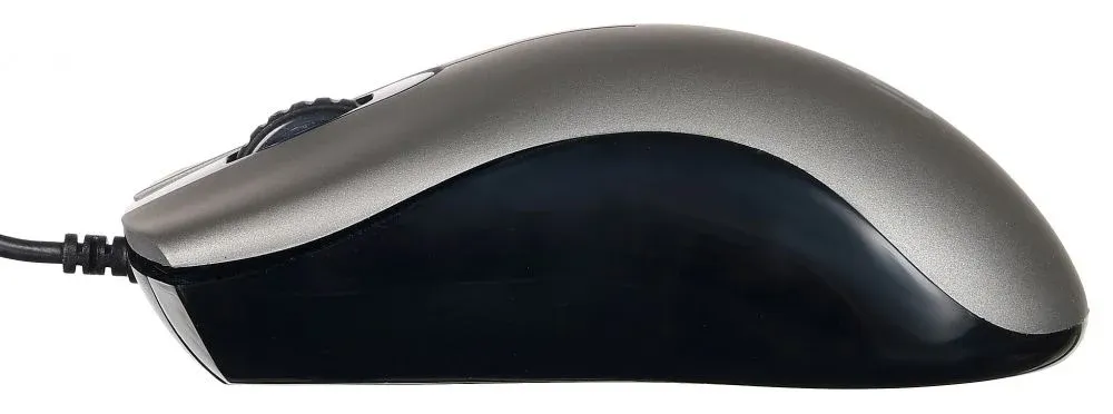Мышь Оклик 375M серый/черный оптическая 1600dpi USB 3but 1012669 - фото 7