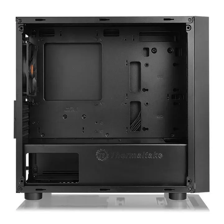 Корпус Thermaltake Versa H18 Window черный без БП mATX 4x120mm 3x140mm 2xUSB2.0 1xUSB3.0 audio bott PSU - фото 2