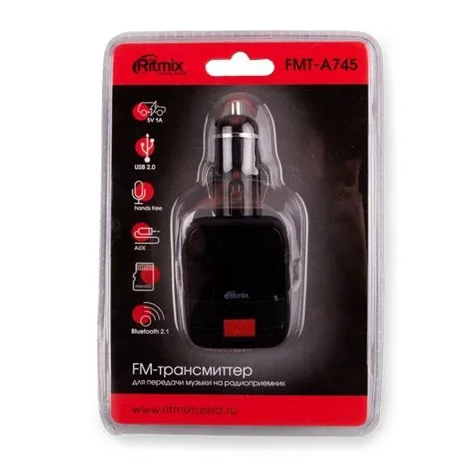 Модуляторы FM RITMIX FMT-A745