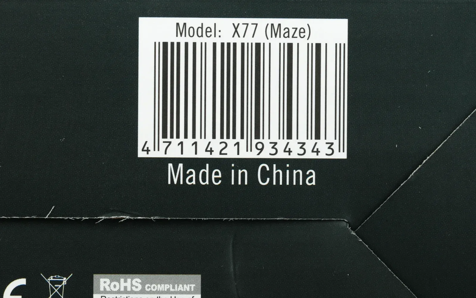 Мышь A4Tech X77 черный оптическая 2400dpi USB 8but X77 MAZE - фото 6