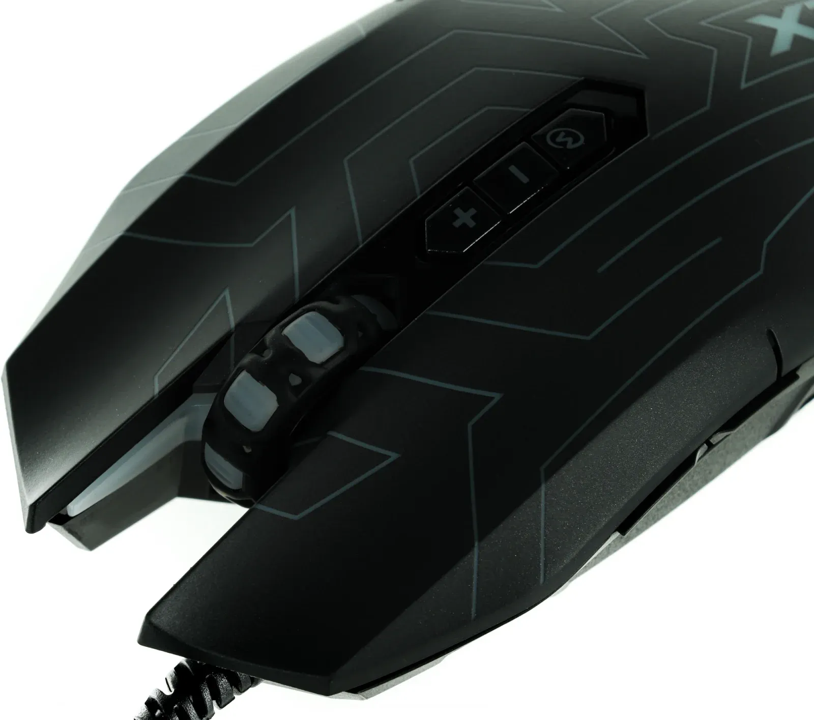 Мышь A4Tech X77 черный оптическая 2400dpi USB 8but X77 MAZE - фото 8