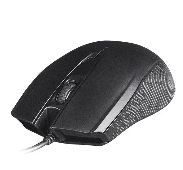 Мышь A4Tech OP-760 черный оптическая 1200dpi USB 3but - фото 3