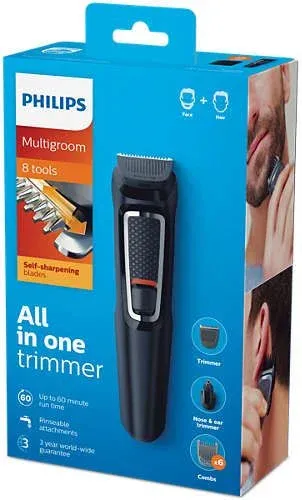 Триммеры PHILIPS MG3730/15 черный - фото 4