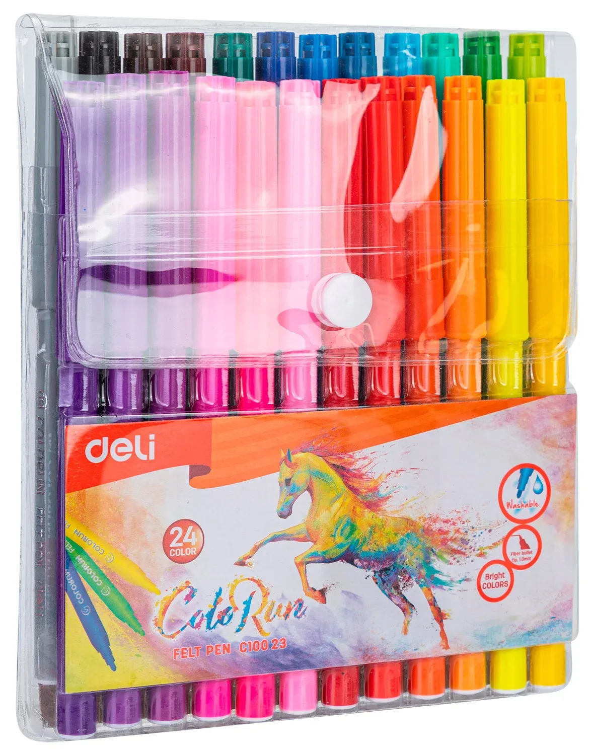 Фломастеры DELI EC10023 - фото 1