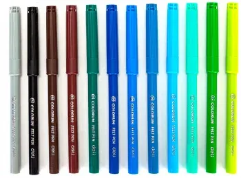 Фломастеры Deli EC10023 ColoRun Вентилируемый 24цв. пакет с европодвесом - фото 4