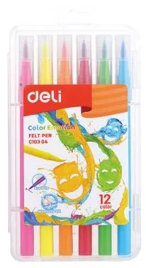 Фломастеры DELI EC10304 - фото 4