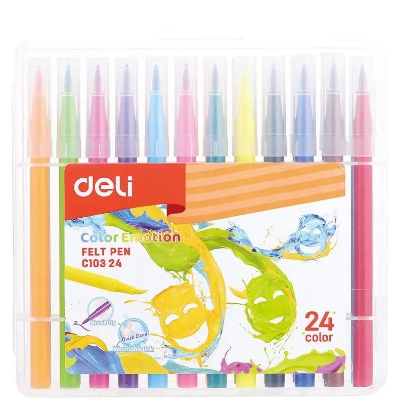 Фломастеры DELI EC10324