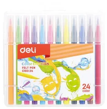 Фломастеры DELI EC10324 - фото 3
