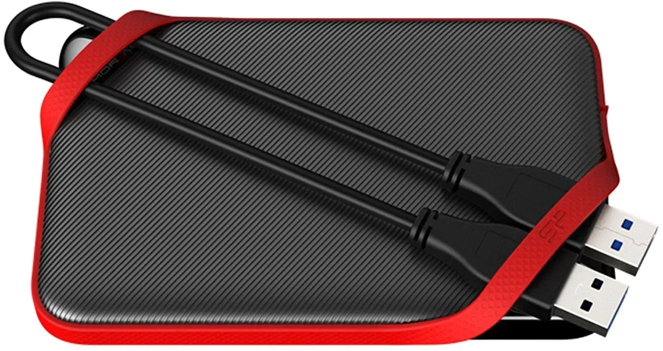 USB SILICON POWER A62S черный/красный