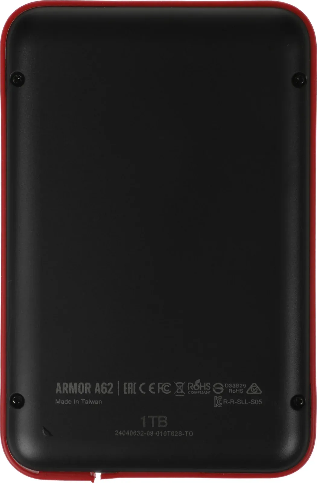 USB SILICON POWER A62S черный/красный - фото 3