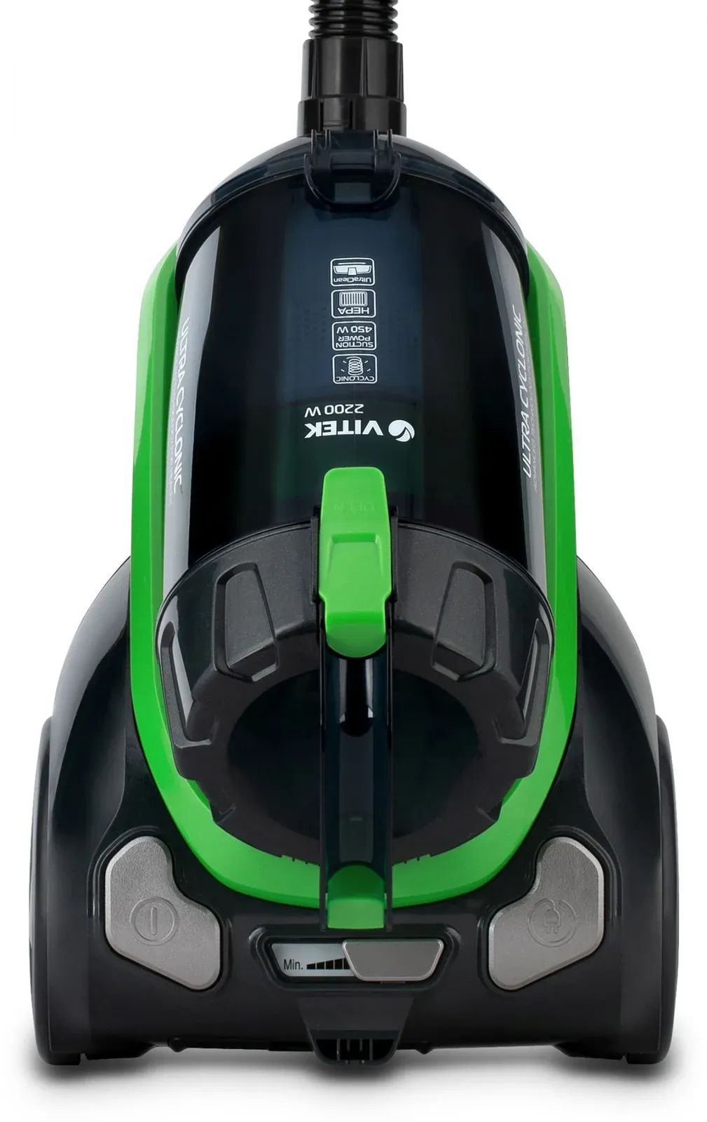 Пылесос Vitek VT-8130 BK 2200Вт зеленый/темно-синий - фото 6
