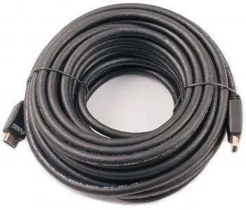 Кабель аудио-видео WH-111 HDMI m/HDMI m 15м. позолоч.конт. черный 9785 - фото 5