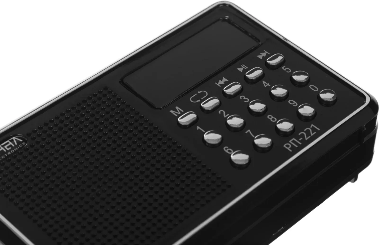 Радиоприемник портативный Сигнал РП-221 черный USB microSD - фото 8