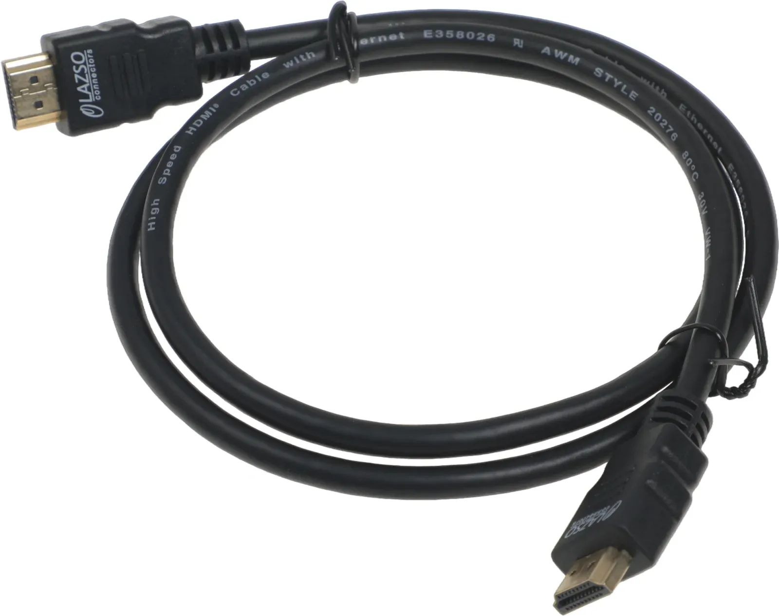 Кабель аудио-видео WH-111 HDMI m/HDMI m 1м. позолоч.конт. черный 9780 - фото 3