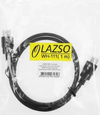 Кабель аудио-видео WH-111 HDMI m/HDMI m 1м. позолоч.конт. черный 9780 - фото 8