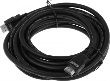 Кабель аудио-видео WH-111 HDMI m/HDMI m 5м. позолоч.конт. черный 9783 - фото 6