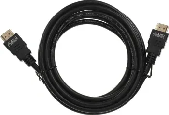 Кабель аудио-видео WH-111 HDMI m/HDMI m 3м. позолоч.конт. черный 9782 - фото 4