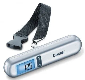 Весы багажные электронные Beurer LS06 макс.вес:40кг серебристый - фото 4