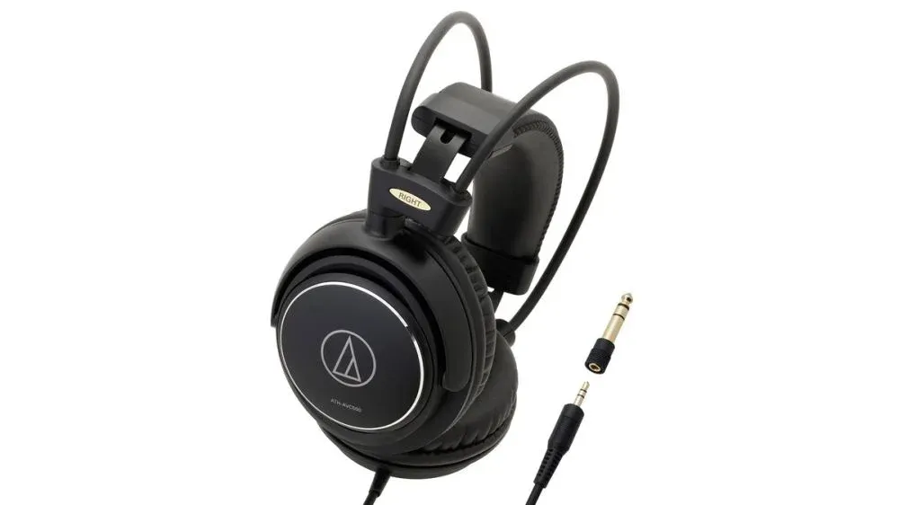 Наушники и гарнитуры AUDIO-TECHNICA ATH-AVC500 черный - фото 1