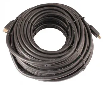 Кабель аудио-видео WH-111 HDMI m/HDMI m 25м. позолоч.конт. черный 10319 - фото 8