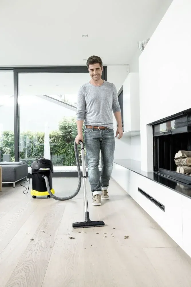 Строительный пылесос Karcher AD 4 Premium 600Вт уборка: сухая черный - фото 5