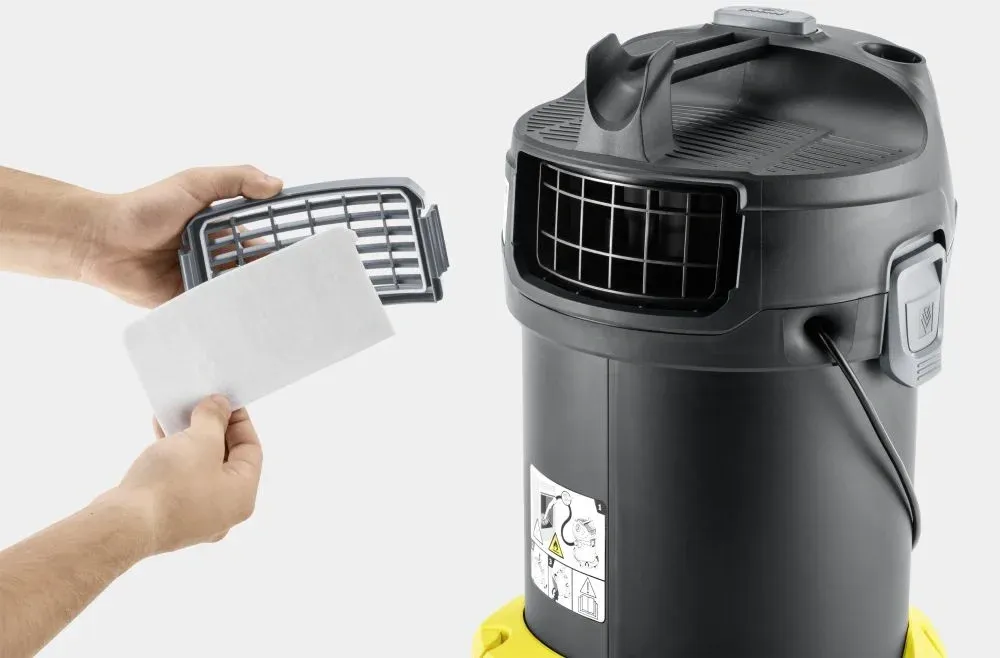 Строительный пылесос Karcher AD 4 Premium 600Вт уборка: сухая черный - фото 8