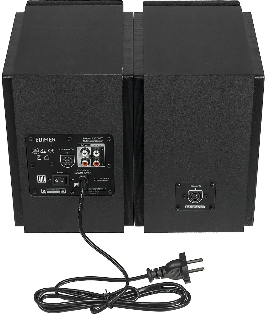Колонки Edifier R1700BT 2.0 черный 66Вт BT - фото 7