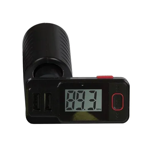 Автомобильный FM-модулятор Ritmix FMT-A775 черный MicroSD BT USB 15119075 - фото 2