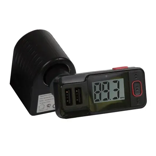 Автомобильный FM-модулятор Ritmix FMT-A775 черный MicroSD BT USB 15119075 - фото 4