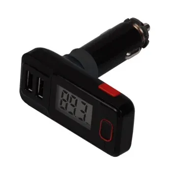 Автомобильный FM-модулятор Ritmix FMT-A775 черный MicroSD BT USB 15119075 - фото 7