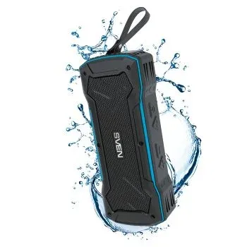 Колонка порт. Sven PS-220 черный/синий 10W 2.0 BT/3.5Jack/USB 10м 1200mAh SV-016470 - фото 8