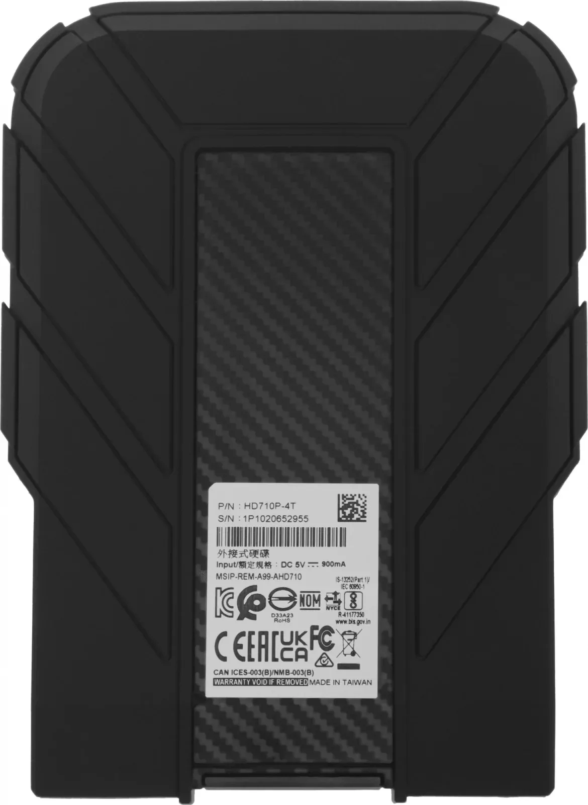 USB A-DATA HD710Pro черный - фото 2