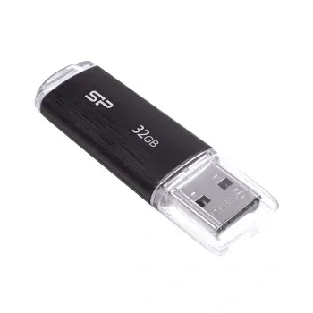 Флеш Диск Silicon Power 32Gb Ultima U02 SP032GBUF2U02V1K USB2.0 черный, 32 ГБ - фото 8