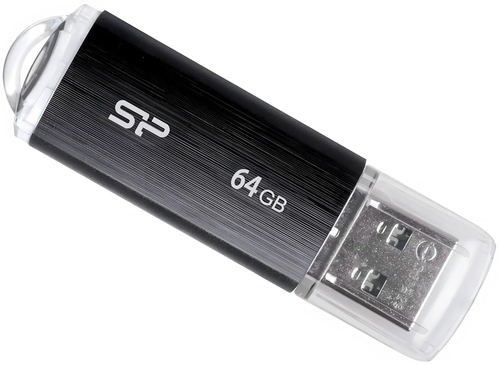 Флеш Диск Silicon Power 64Gb Ultima U02 SP064GBUF2U02V1K USB2.0 черный, 64 ГБ - фото 5
