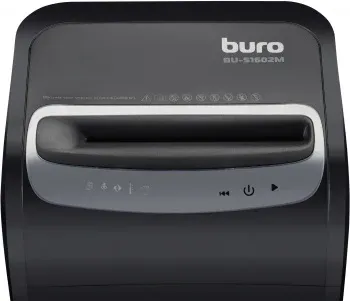 Шредер Buro Office BU-S1602M секр.P-5 фрагменты 18лист. 30лтр. пл.карты CD - фото 4