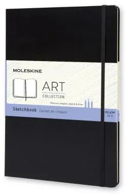 Блокнот для рисования Moleskine ART SKETCHBOOK ARTBF832 A4 210x297мм 96стр. твердая обложка черный - фото 5