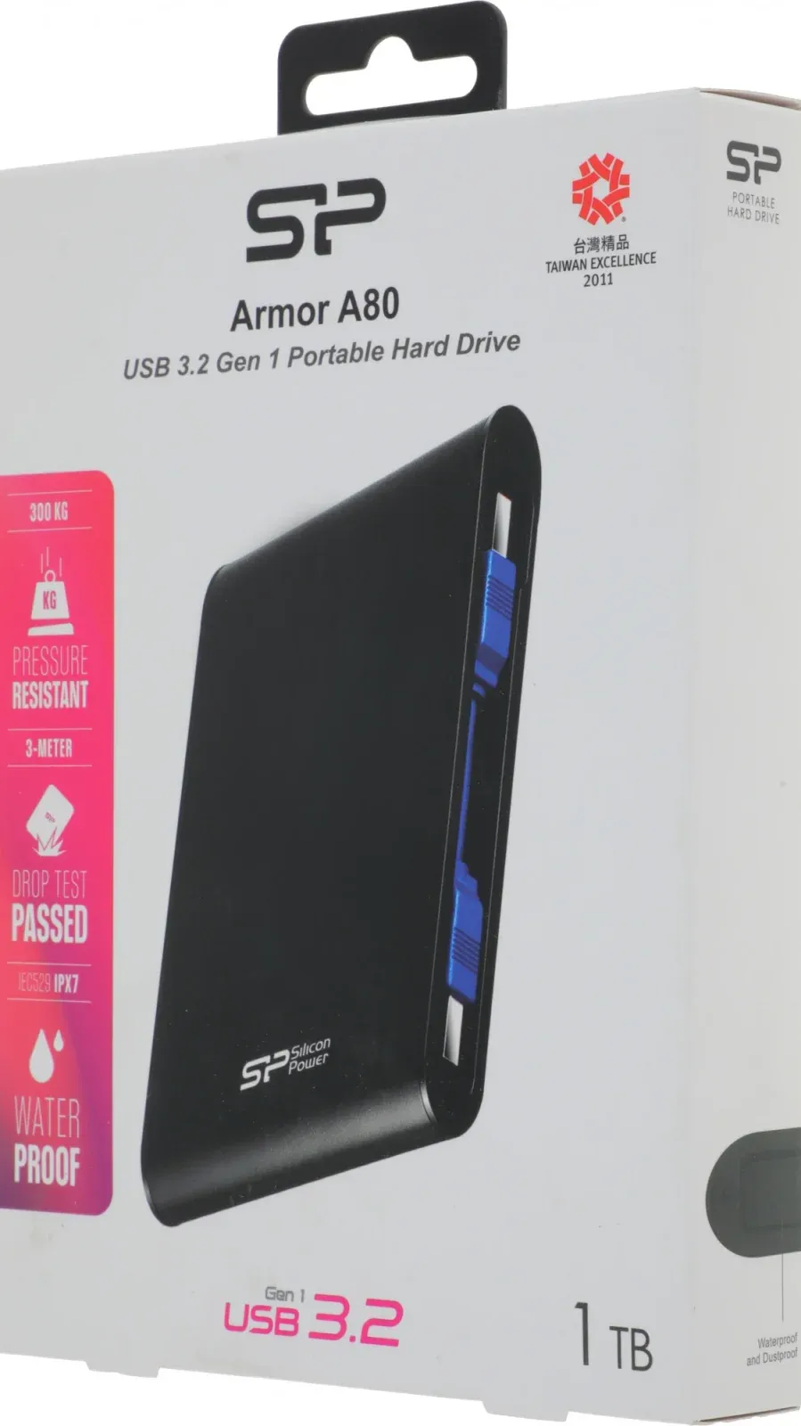 USB SILICON POWER A80 черный - фото 1