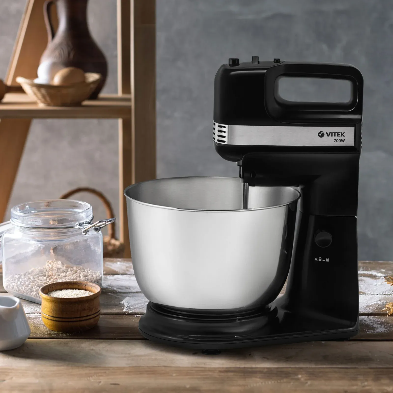 Миксер стационарный Vitek VT-1419 700Вт черный