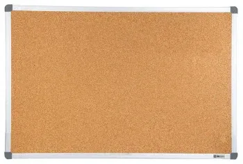 Доска пробковая Cactus CS-CBD-120X150 пробковая коричневый 120x150см алюминиевая рама пробка/алюминий - фото 6