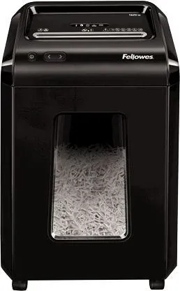 Шредер Fellowes PowerShred 92Cs секр.P-4 фрагменты 18лист. 25лтр. скрепки скобы пл.карты CD - фото 5
