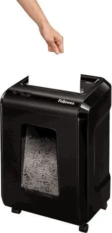 Шредер Fellowes PowerShred 92Cs секр.P-4 фрагменты 18лист. 25лтр. скрепки скобы пл.карты CD - фото 6