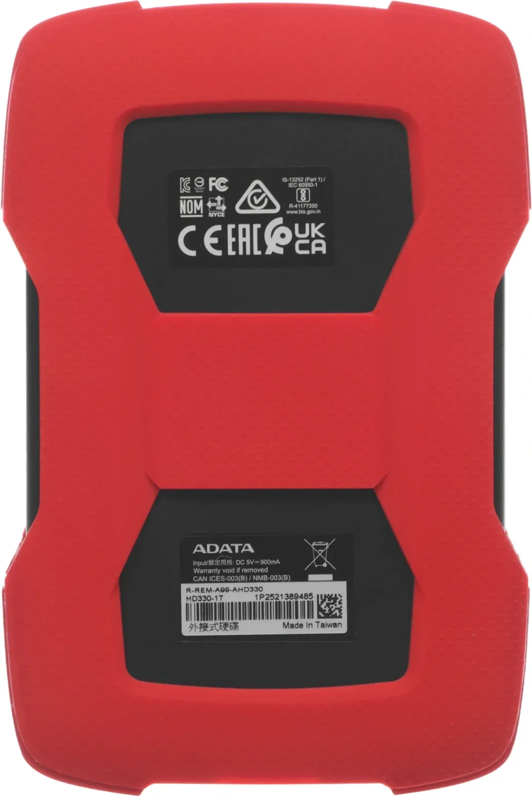 USB A-DATA HD330 красный - фото 2