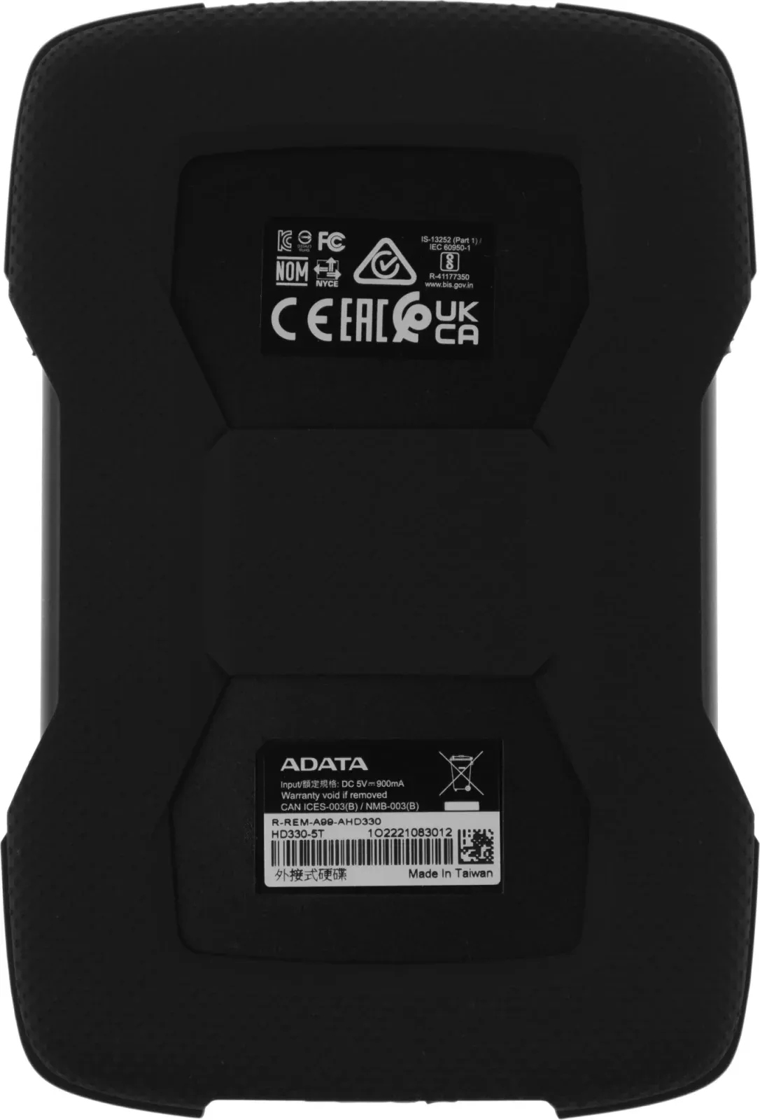 USB A-DATA HD330 черный - фото 2